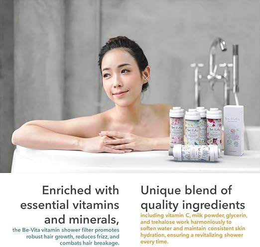 Be-Vita Korean Vitamin Shower Filter (Cherry Blossom)